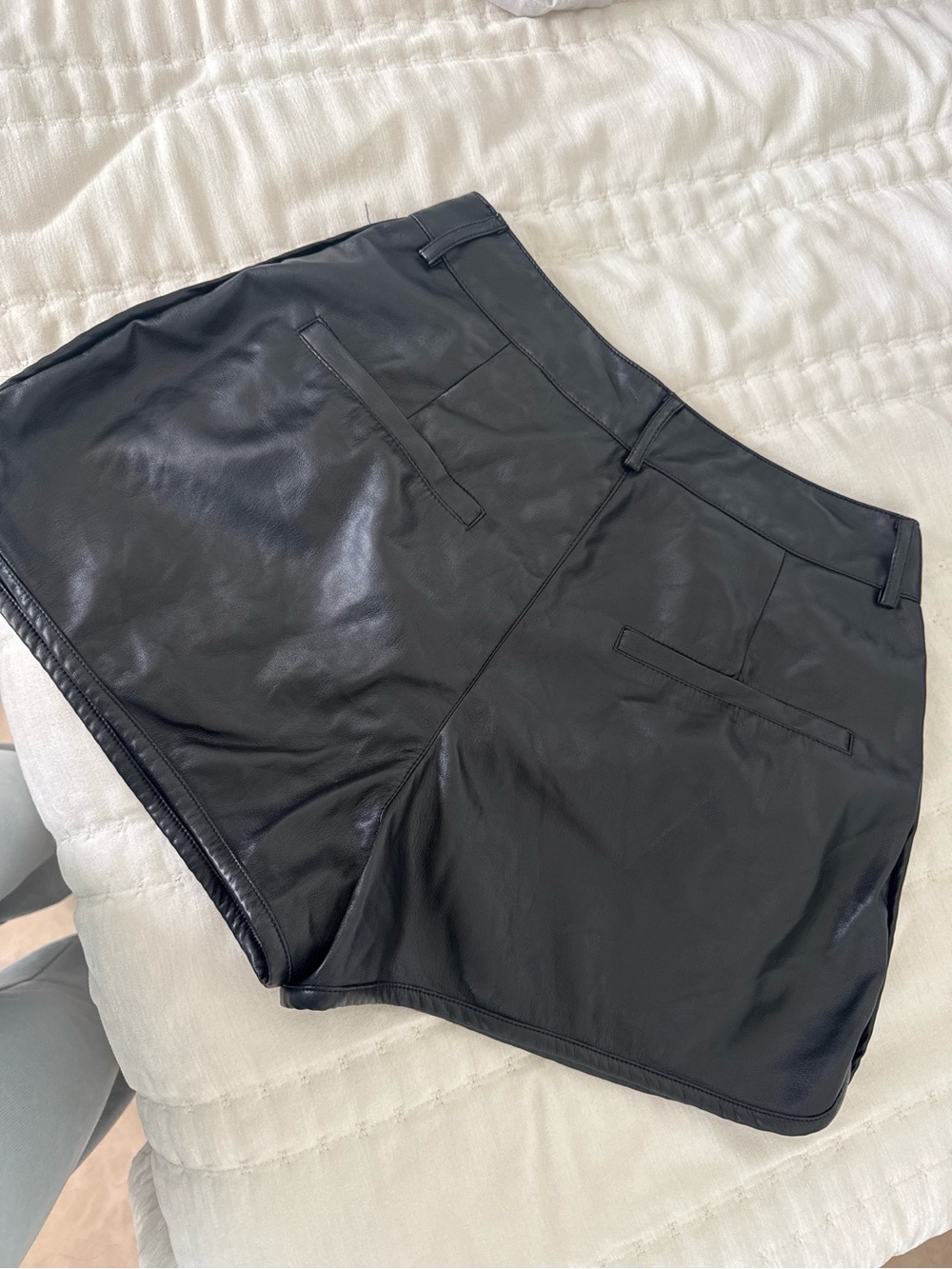 Forever 21 Black pleather Shorts